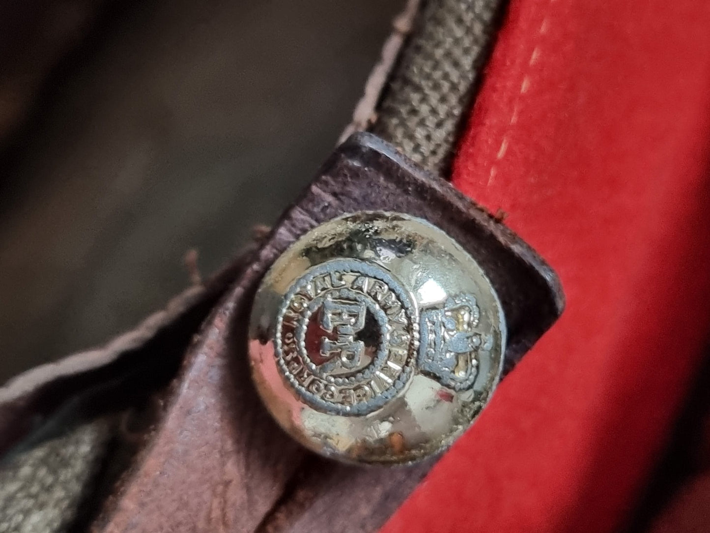 SOLD! Early 1950s British Colonel’s Royal Army Service Corps Visor Cap