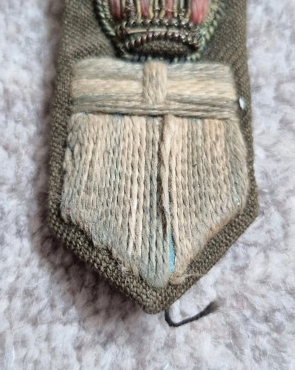 SOLD! WW2 British Army Greek Mission Formation Pocket Badge