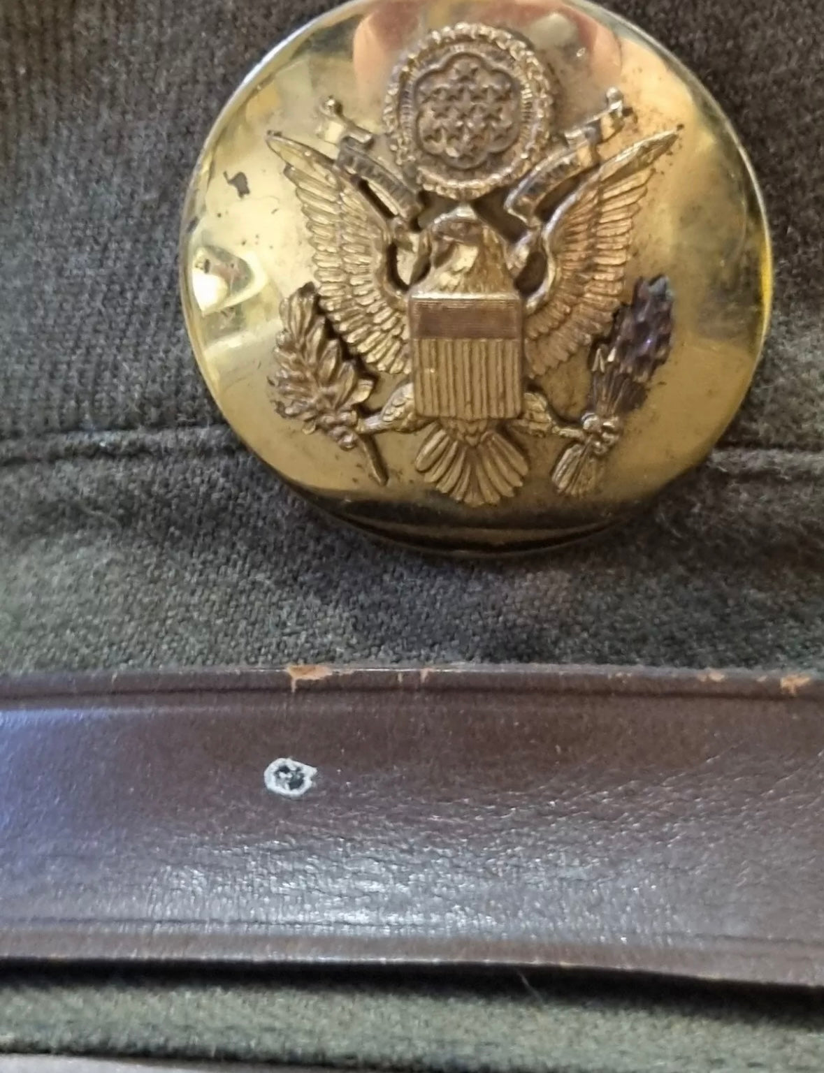 Interwar US Army Enlisted Man’s Visor Cap