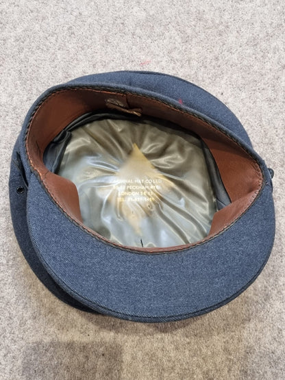 Post War RAF Officer’s Visor Cap named to Flight Lieutenant Brunsden