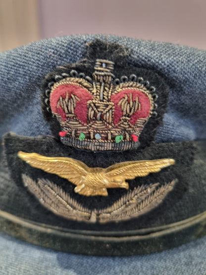 Rare 1950s Womens Royal Air Force (WRAF) Officer’s Cap