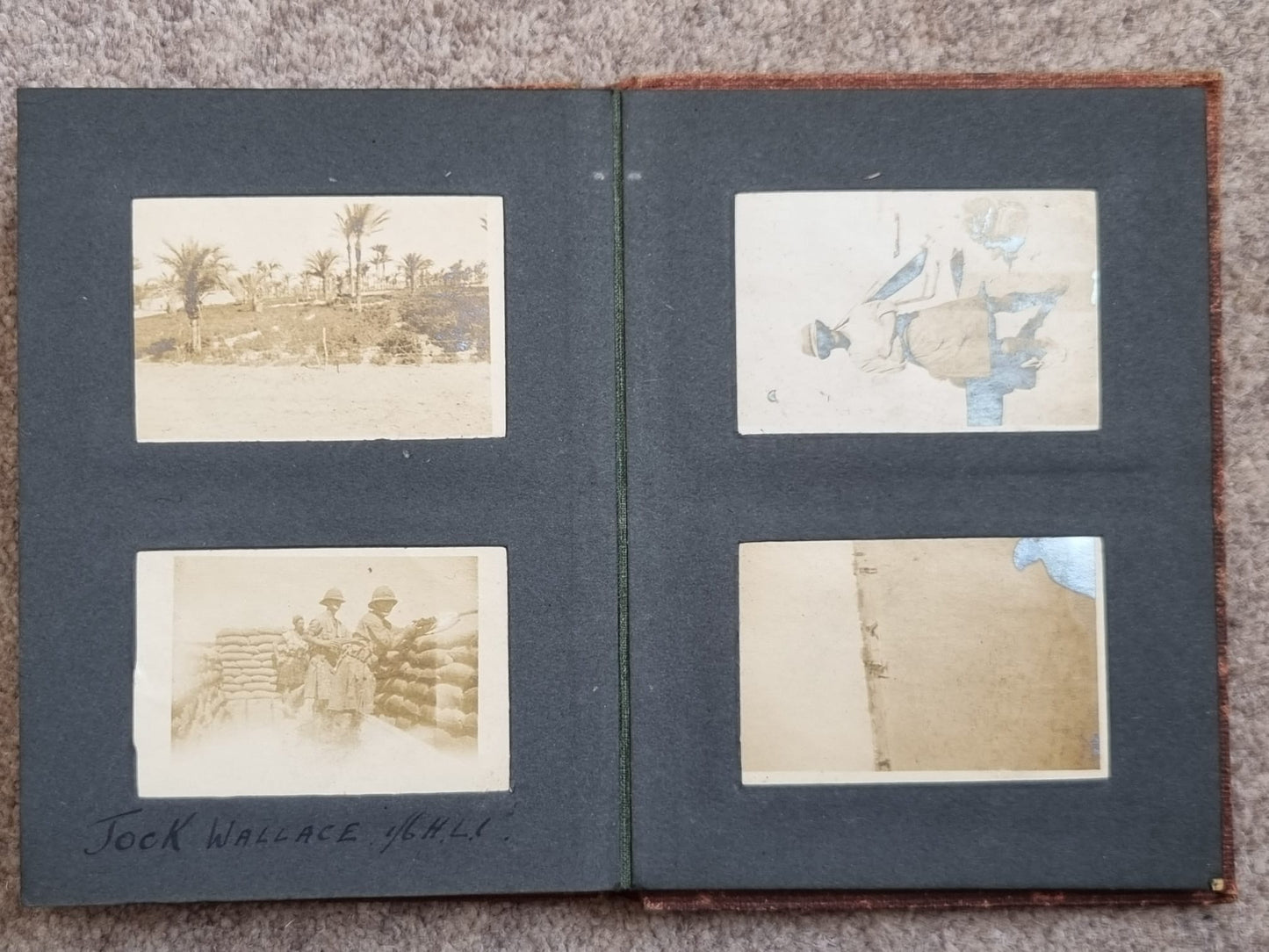 SOLD! WW1 British Medal and Photo Album Family Set, 1/6th (City of Glasgow) Highland Light Infantry. Three Brothers, WIA, Gallipoli and Egypt/Palestine Campaign Interest!