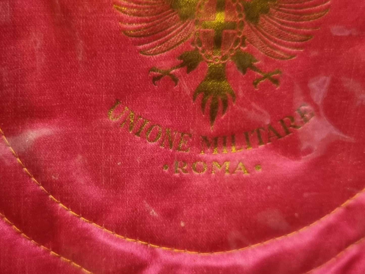 WW2 Italian Captain’s Visor Cap to the 9th Guardia alla Frontiera Artillery Regiment (Border Guards)