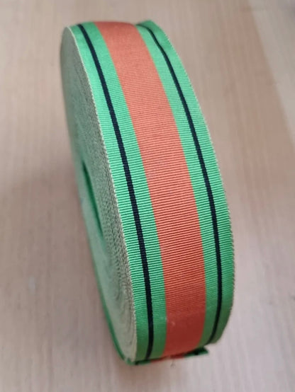 WW2 British Defence Medal, Original Weave Medal Ribbon Roll, 33 Metres