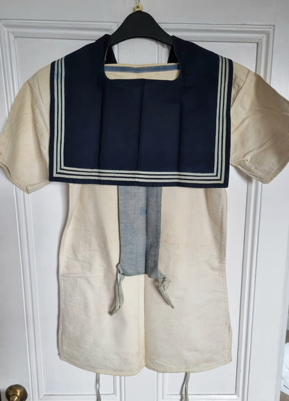 WW2 Era Royal Fleet Reserve Sailors Full Uniform & Ratings Cap