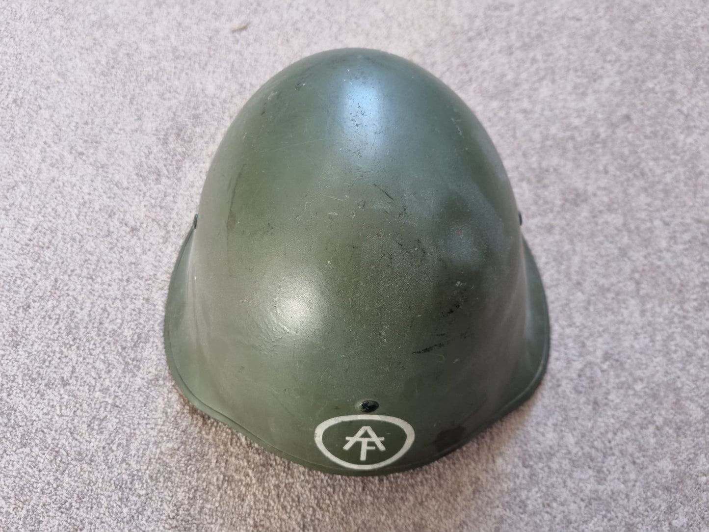 SOLD! WW2 Danish M23/41 Helmet for a Civil Defence Academy