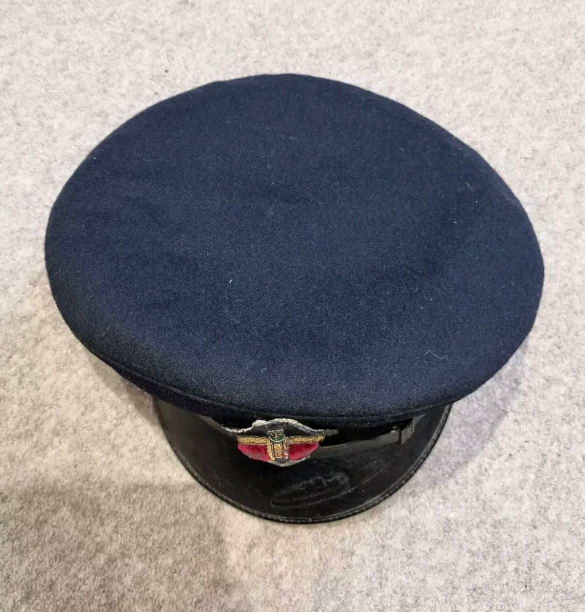 SOLD! Rare Maltese Made, WW2 or Earlier, Royal Navy Petty Officer’s Visor Cap