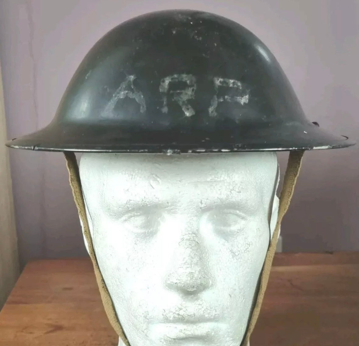 SOLD! WW2 ARP MK2 ‘Brodie’ Helmet