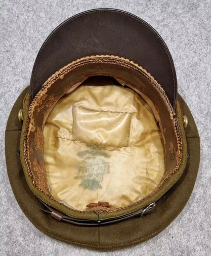 SOLD! WW2 US Army Air Corps Officer’s Winter Visor Cap