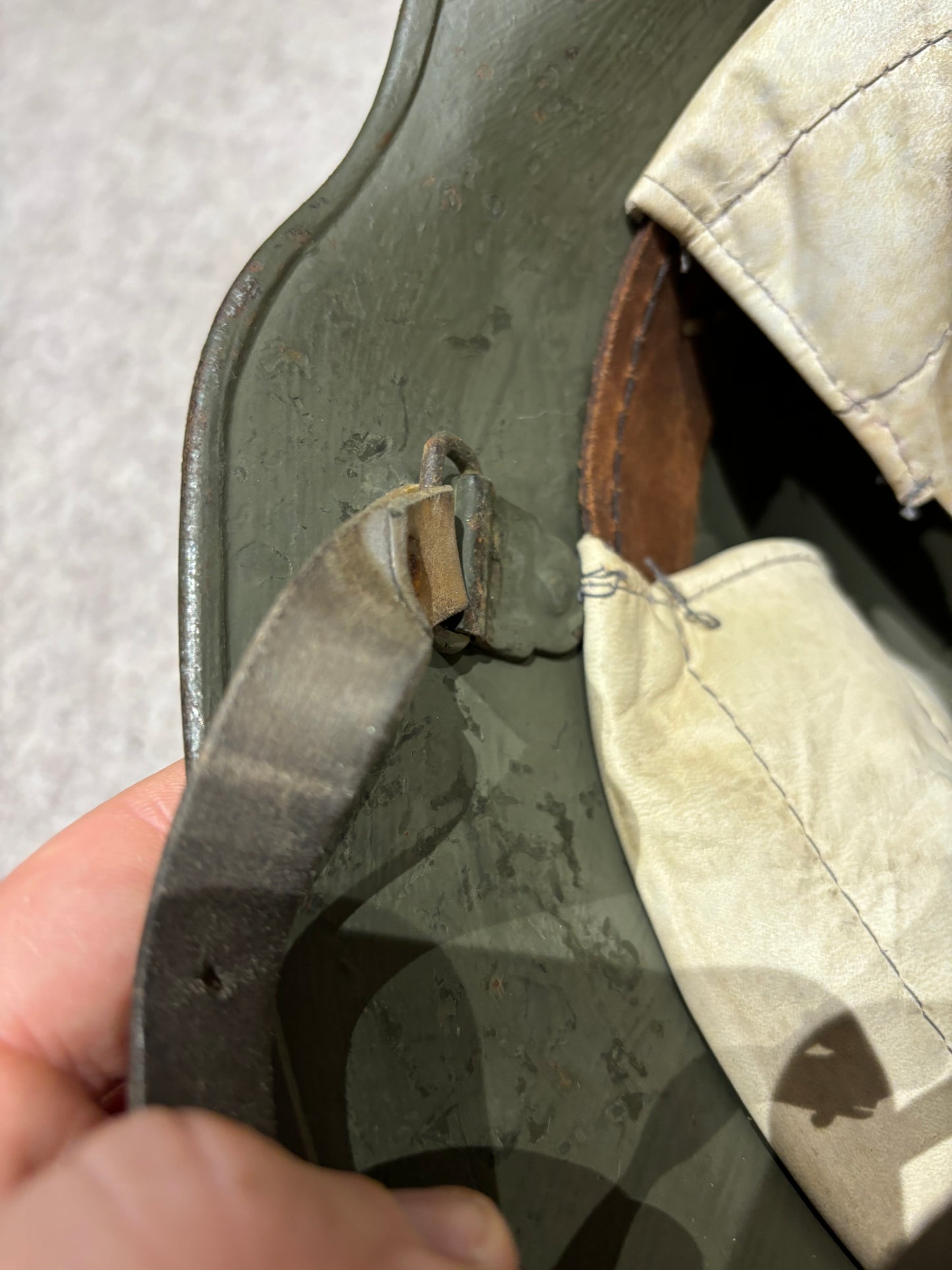 SOLD! Afghan Reused German M16 Helmet