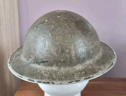 SOLD! WW2 British Army MK2 ‘Brodie’ Helmet, Dated 1940