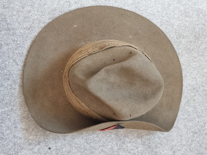 WW2 British Royal Artillery Slouch Hat, 1941 Dated