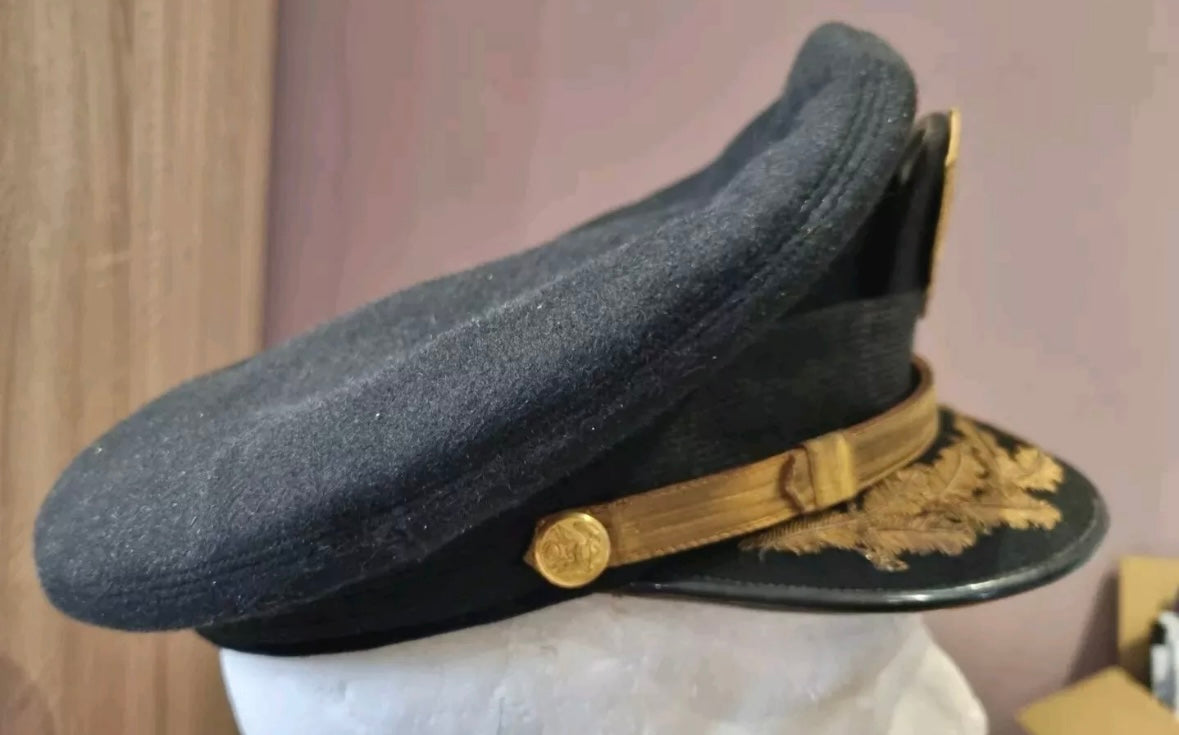 SOLD! 1950-60s US Navy Academy Officer’s Visor Cap