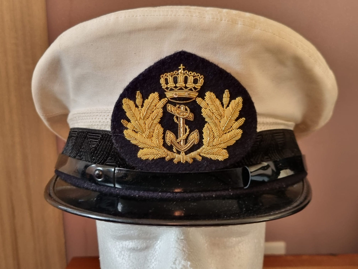 Post War Dutch Royal Navy Officer’s Visor Cap