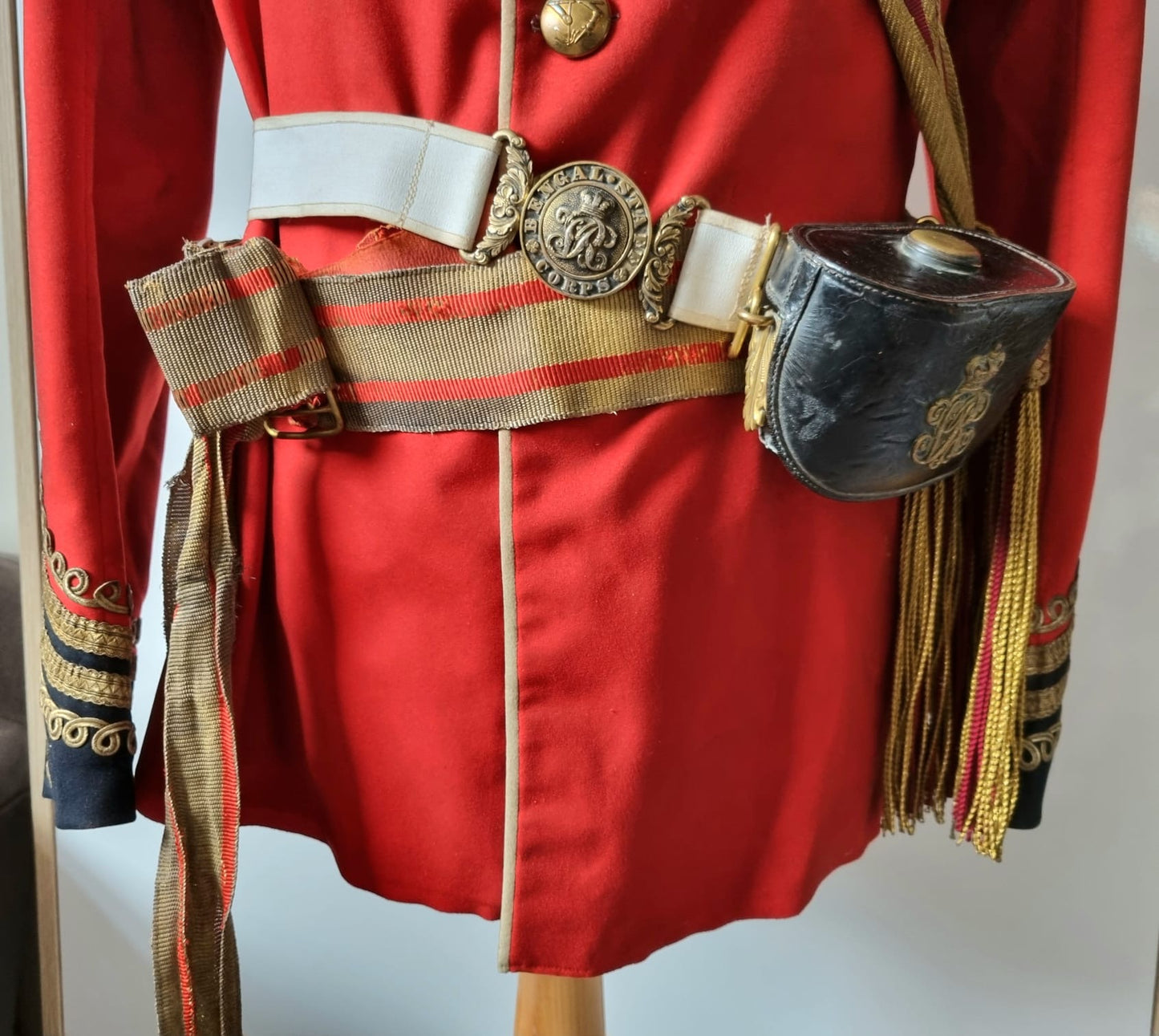 Rare Victorian Madras/Bengal Staff Corps Uniform Set to a Lieutenant Colonel, 1861-76