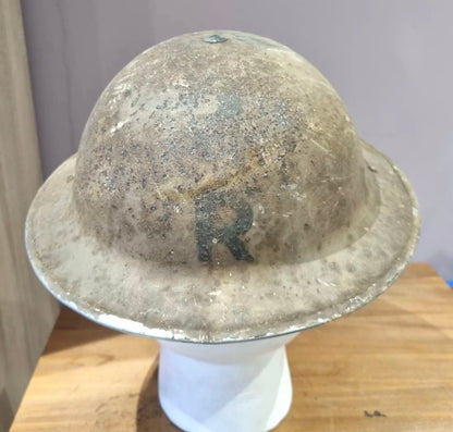 SOLD! WW2 British Rescue MK2 ‘Brodie’ Helmet