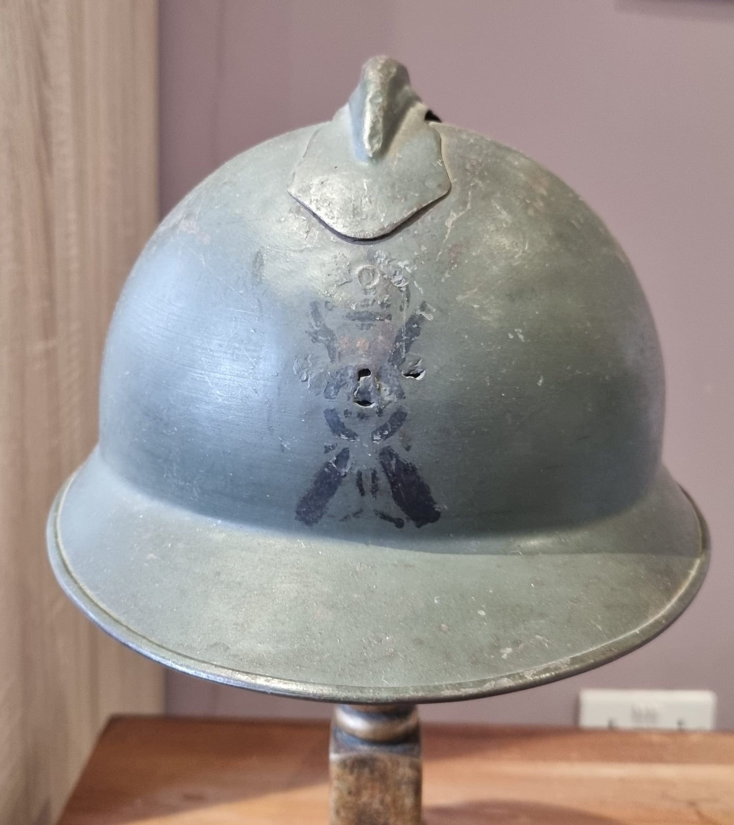 1930s Italian Army M16 ‘Lippmann’ Adrian Helmet