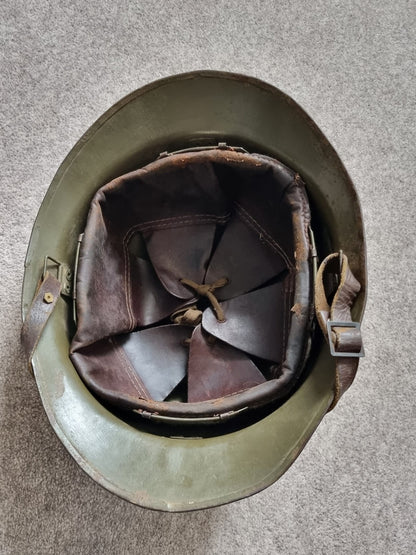 SOLD! WW2 French Colonial M26 ‘Adrian’ Helmet