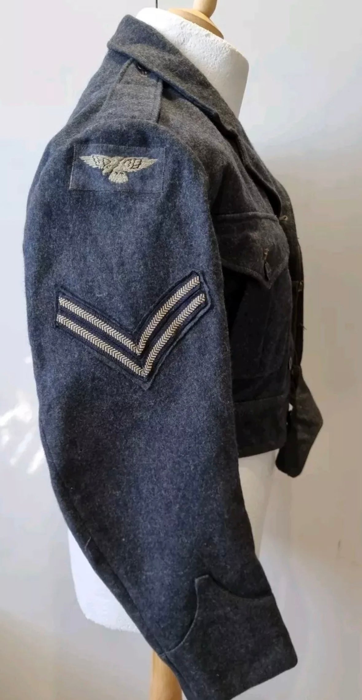 SOLD! Fantastic WW2 RAF Uniform Set to Corporal Arthur Norman Cotton, with Medals.