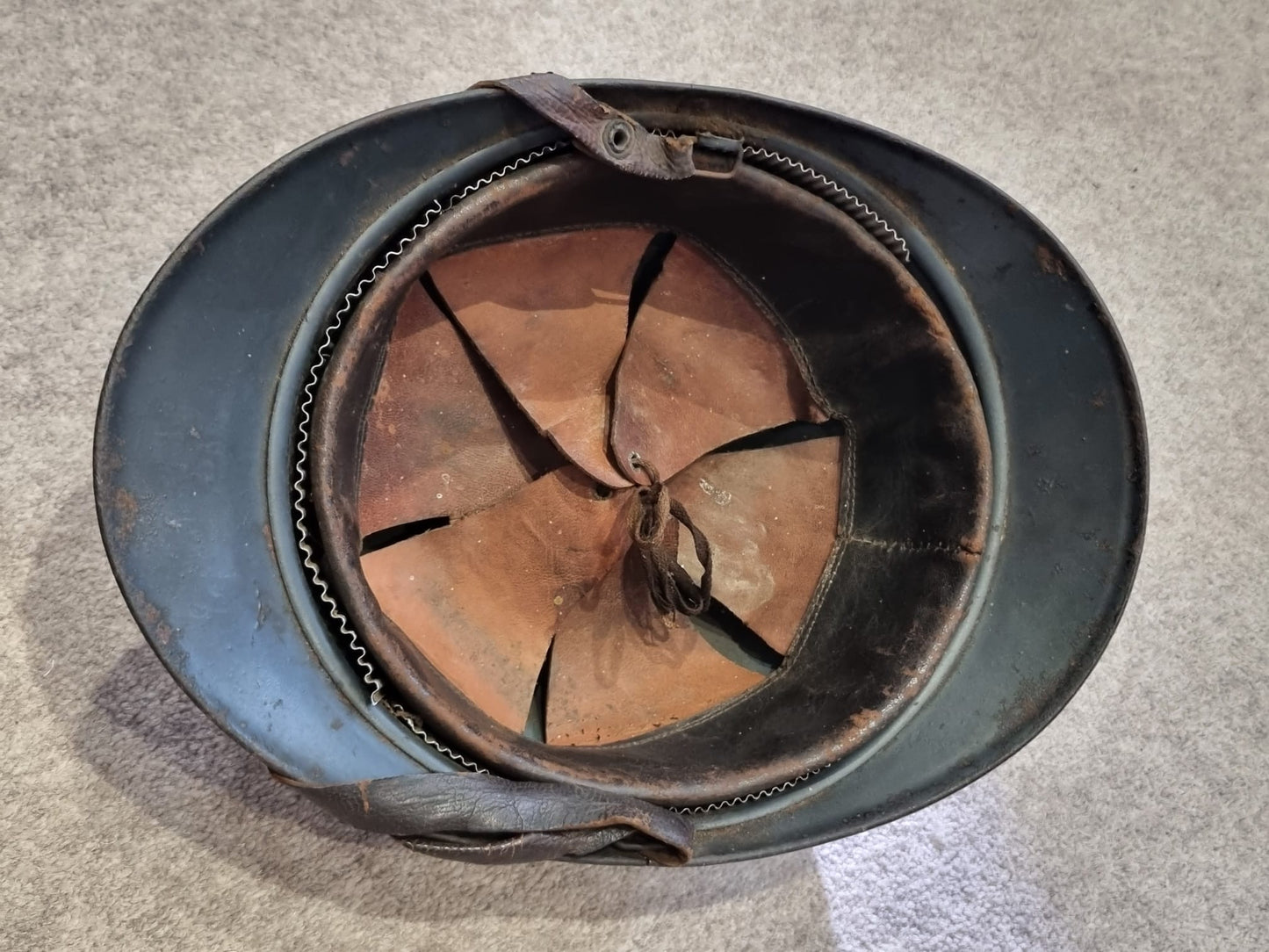 WW1 French Engineers M15 ‘Adrian’ Helmet- Named