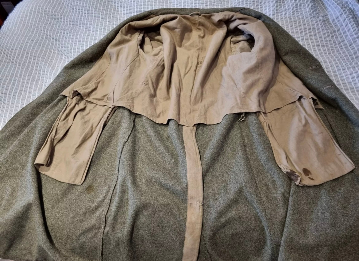 SOLD! WW2 Swedish Army Greatcoat, Dated 1940