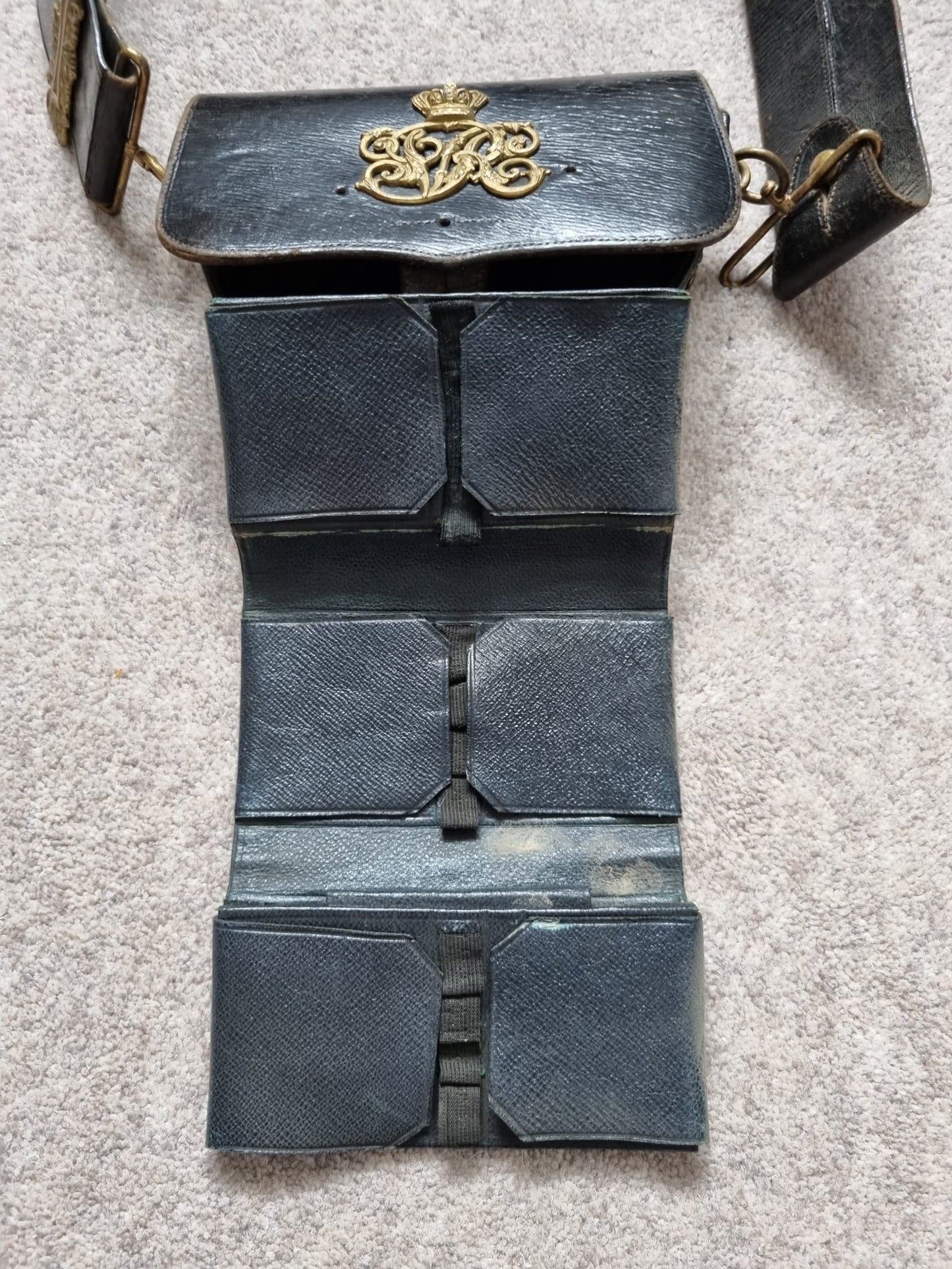 SOLD! Pre WW1 (Edwardian) 1st London Volunteer Rifles Sergeant's Tunic and Victorian Volunteer Rifles Cross Belt and Pouch