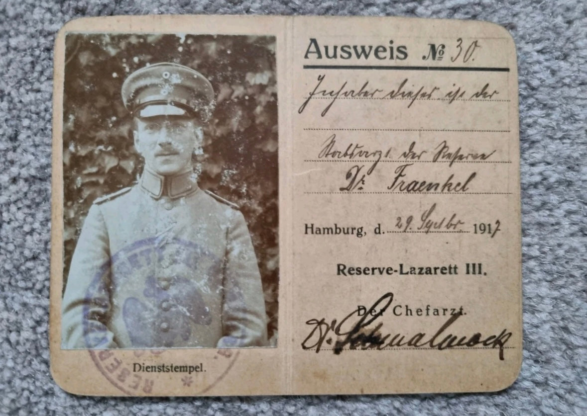 SOLD! Rare WW1 1915 German Eastern Front Photo Album 146 Photos + Ausweis