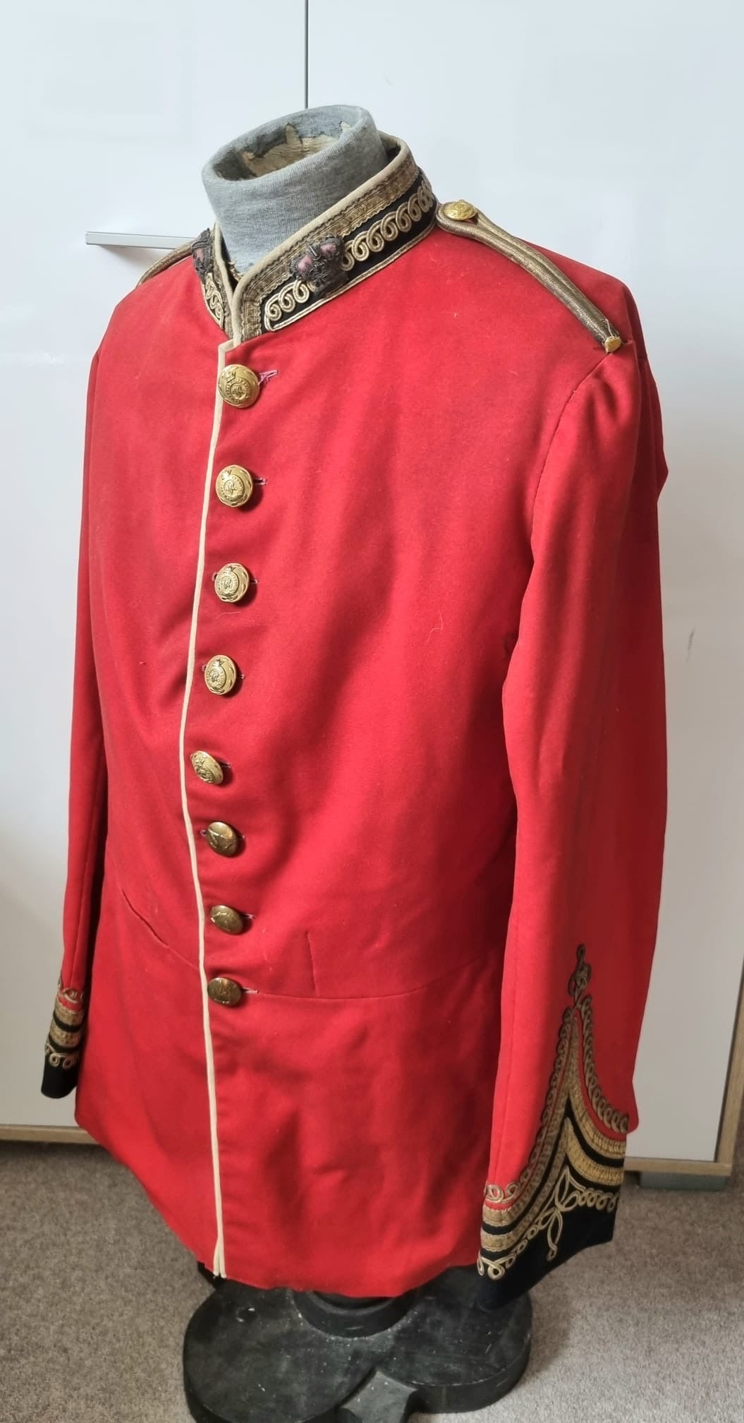 Rare Victorian Madras/Bengal Staff Corps Uniform Set to a Lieutenant Colonel, 1861-76