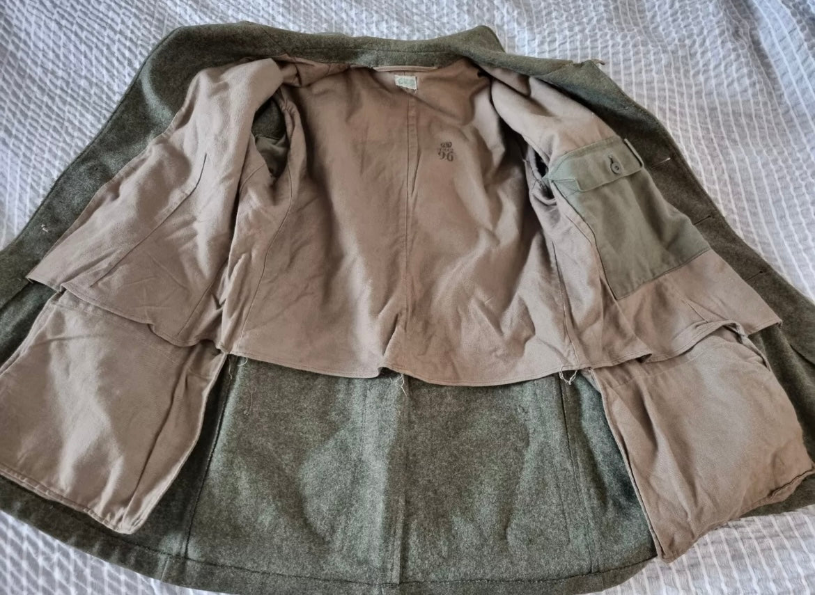 WW2 Swedish Army Tunic, 1942 Dated, with Badges