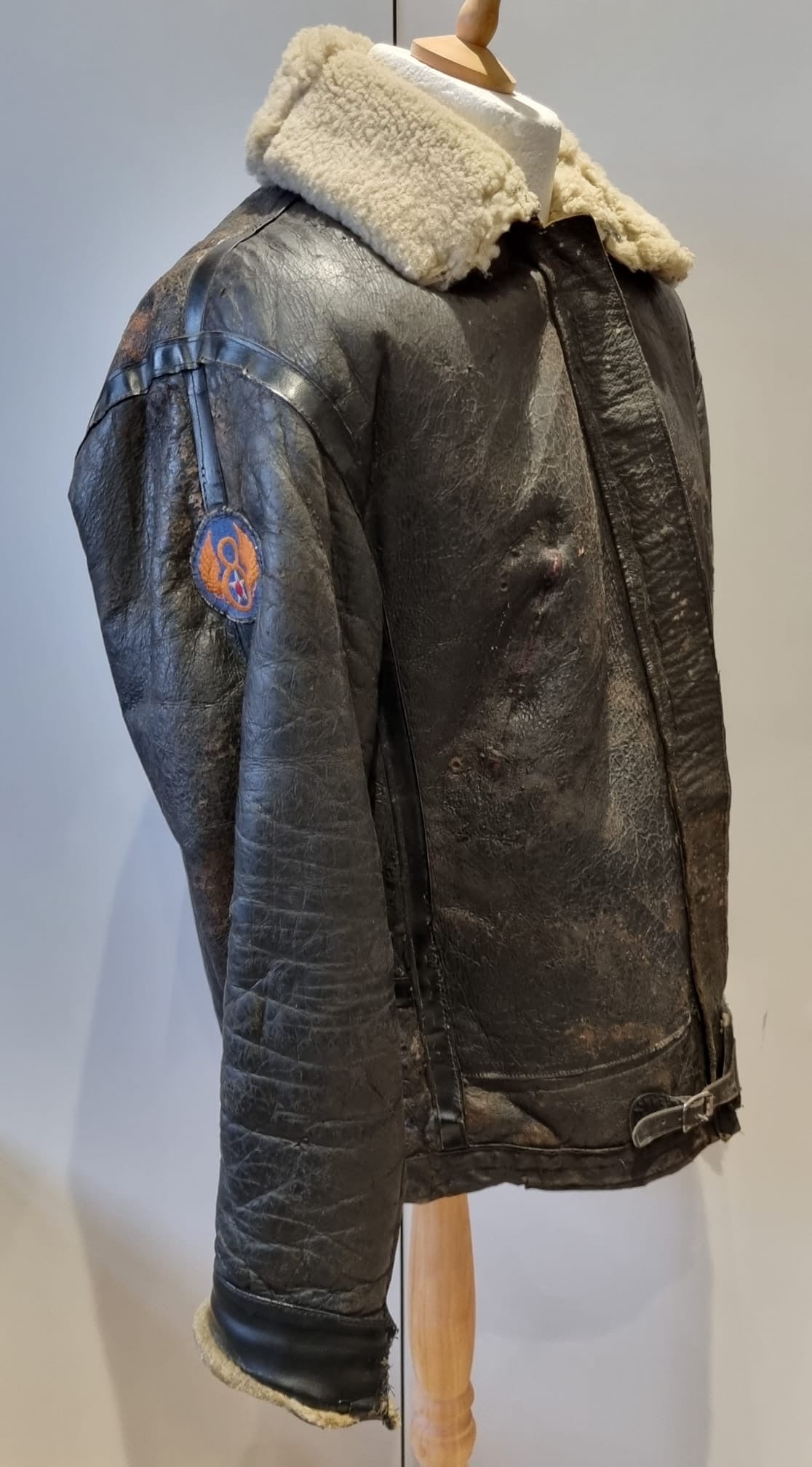 SOLD! WW2 US 8th Army Air Force  B3 Flying Jacket