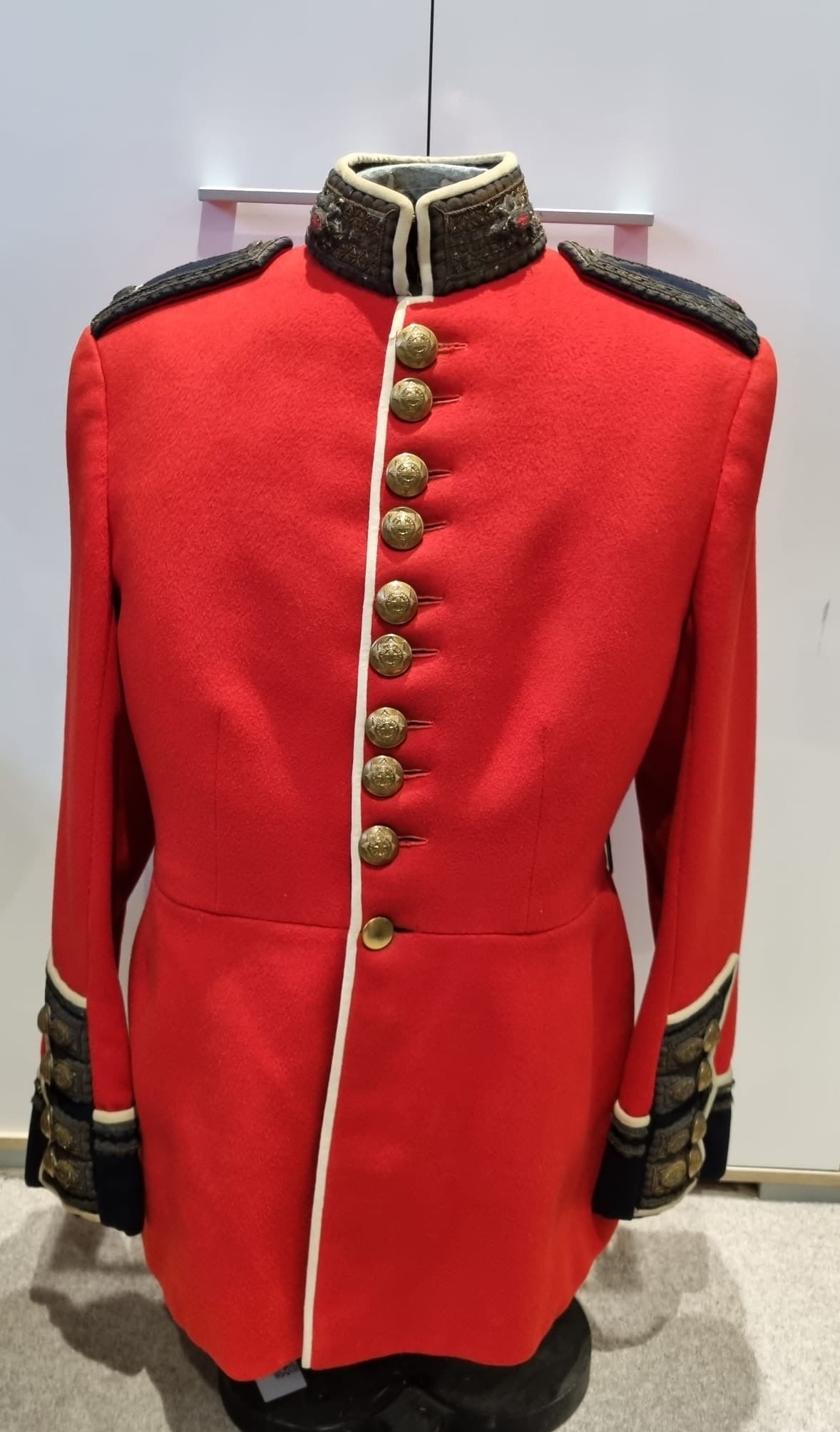 SOLD! WW1 Era Coldstream Guards Officers Scarlet Tunic