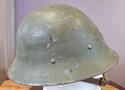 SOLD! Inter War-WW2 Swedish M21 Helmet