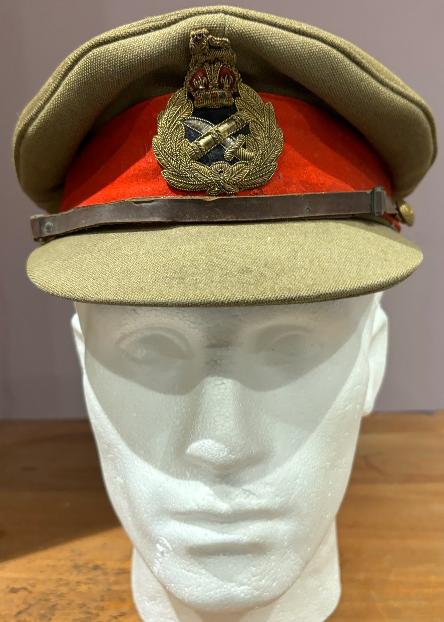 Interwar to WW2 British Army General’s Visor Cap