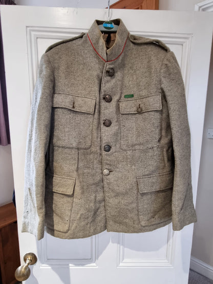 SOLD! Unusual Victorian Tunic for the 13th Middlesex Queen's Westminster Rifle Volunteers (The Grey Brigade)