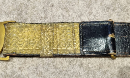 Victorian Royal Artillery Officer’s Full Dress Belt and Hanger