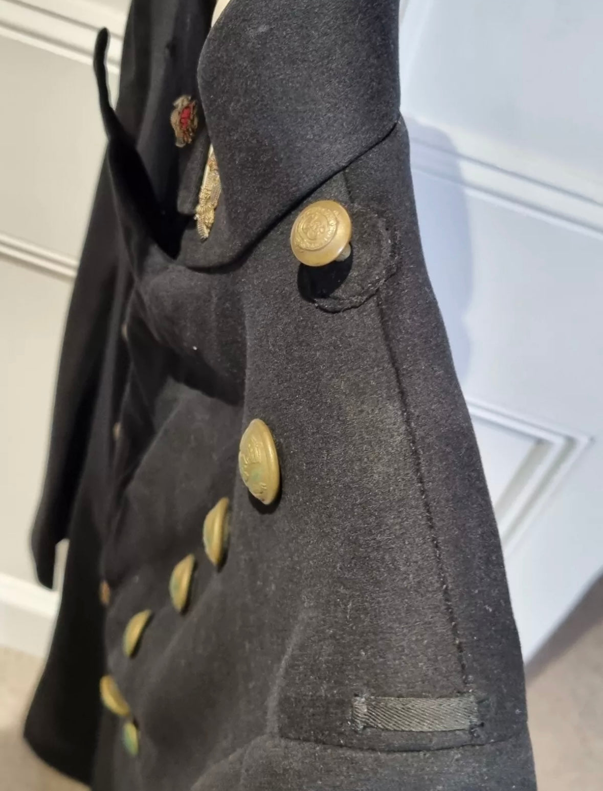 Pre-WW1 (Edwardian) Yorkshire Regiment (Green Howards) Officer's Frock Coat