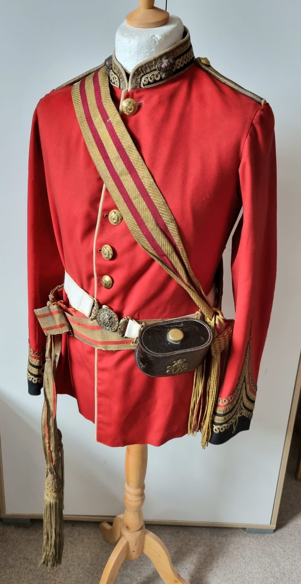 Rare Victorian Madras/Bengal Staff Corps Uniform Set to a Lieutenant Colonel, 1861-76