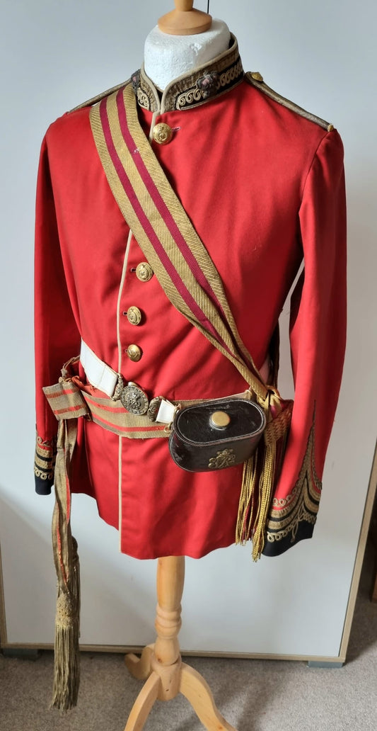 Rare Victorian Madras/Bengal Staff Corps Uniform Set to a Lieutenant Colonel, 1861-76