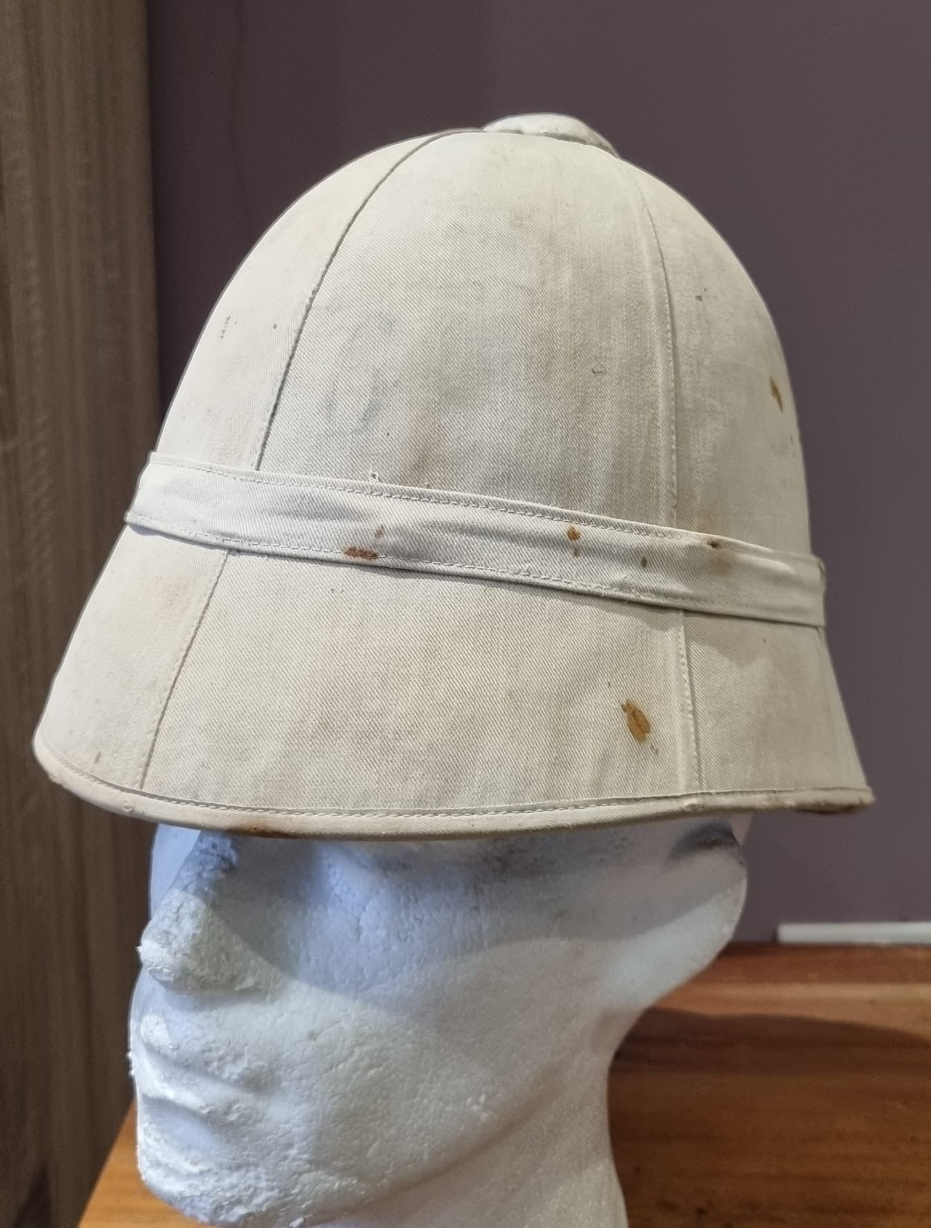 WW1 French Colonial M1886 ‘Pain de Sucre’ Pith Helmet, Marked to 176th Regiment (Corps Expéditionnaire d’Orient)