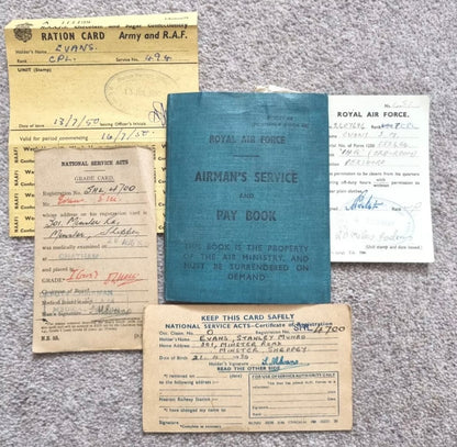 Victorian, WW1, WW2, family set. WW1 Zeebrugge Navy Salvage, RAF and more. Three Generations