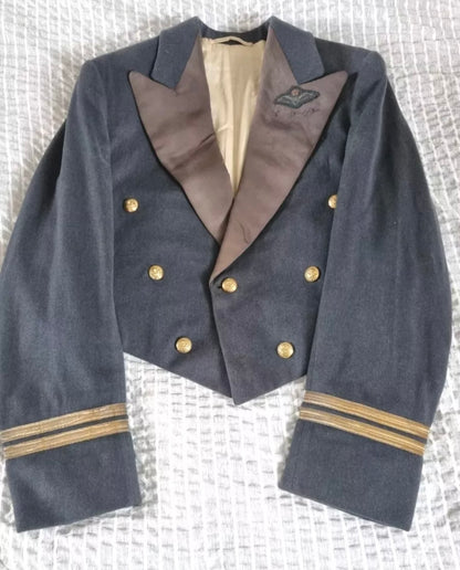 SOLD! WW2 RAF Mess Uniform named to Pilot Officer John Fletcher McPhie, Stalag Luft 3 Interest!