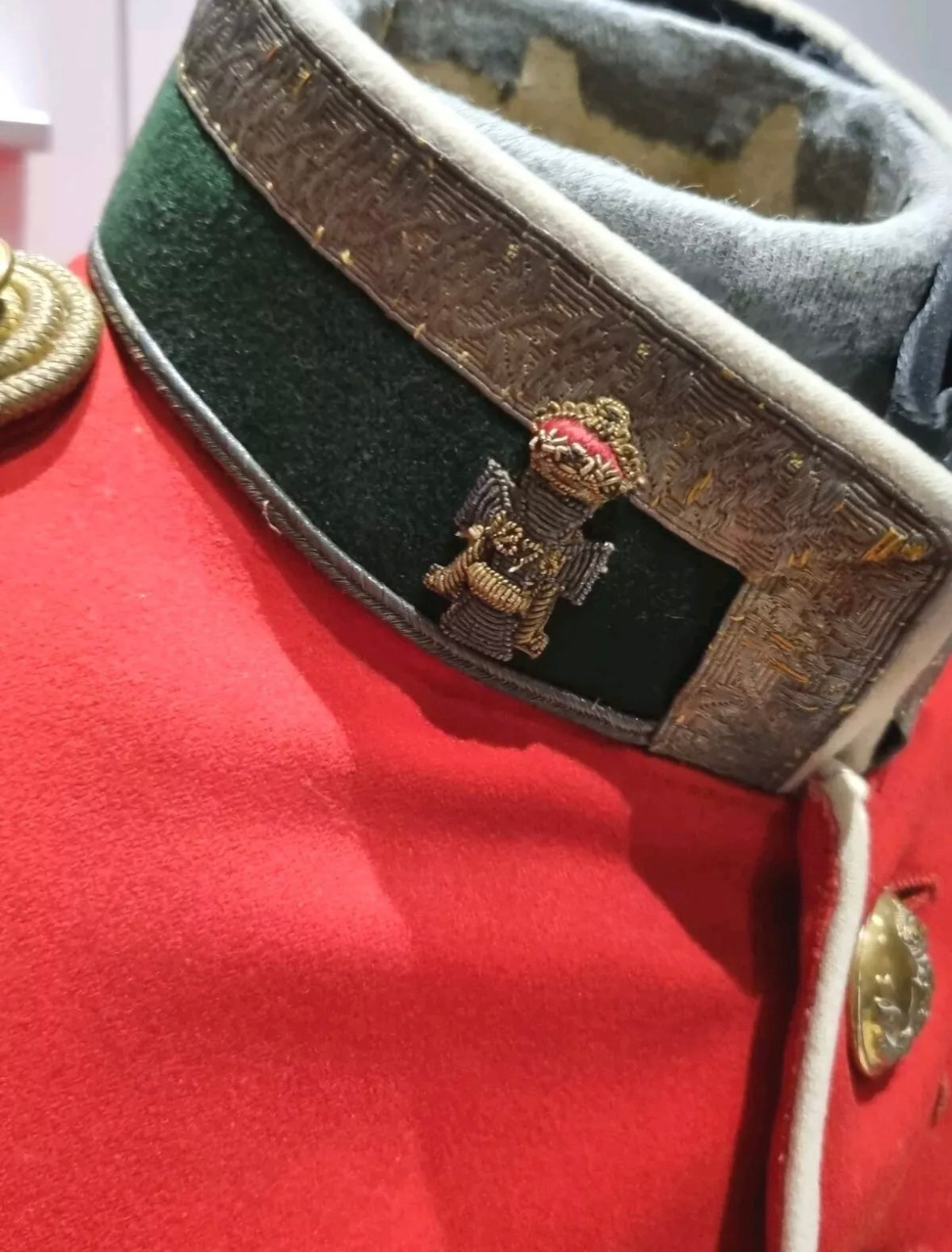 Pre-WW1 (Edwardian) Major’s Tunic to the Yorkshire Regiment (Green Howards)