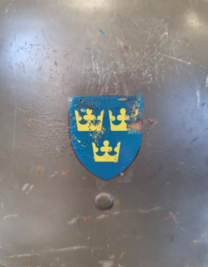 SOLD! WW2 Swedish M21 (2nd Pattern) Helmet, Named
