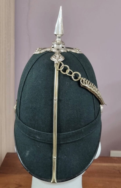 SOLD! Victorian Royal South Gloucestershire Regiment Officer’s Home Service Helmet