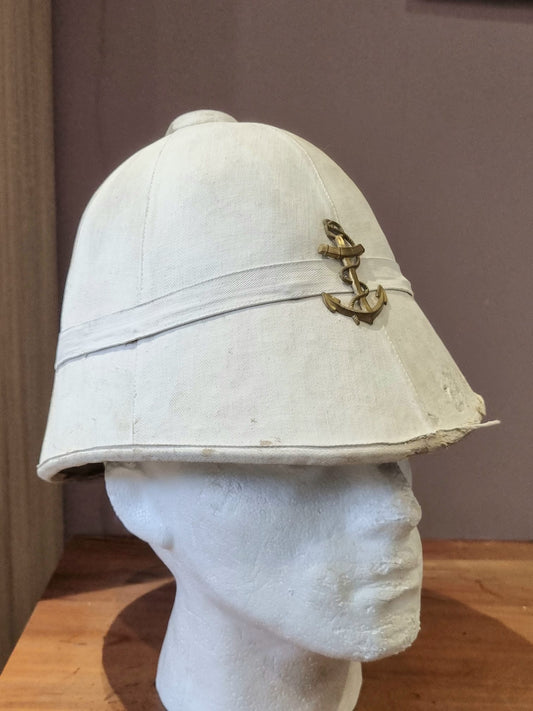 French Colonial M1886 ‘Pain de Sucre’ Pith Helmet for the Troupes de Marine