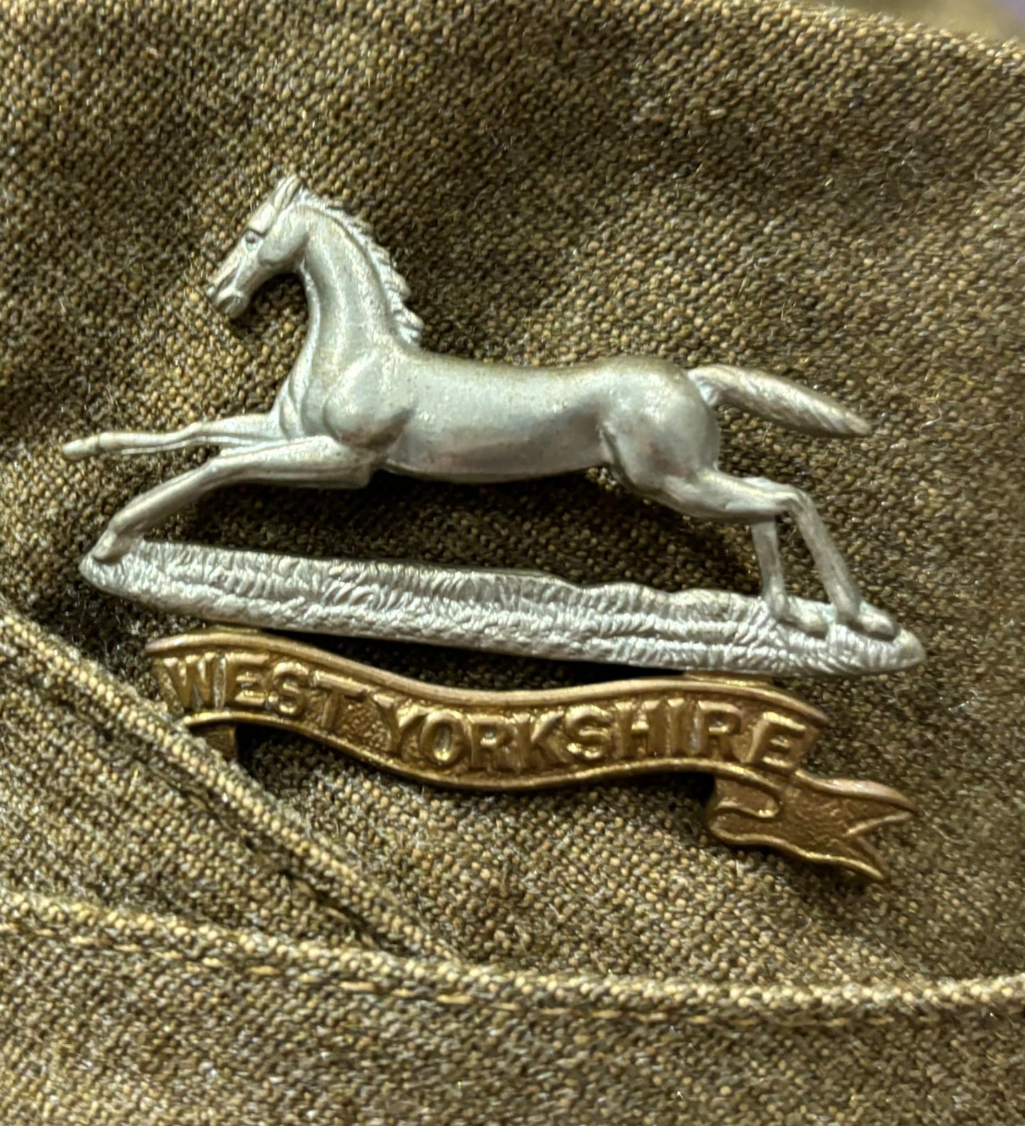 WW2 West Yorkshire Regiment Sidecap
