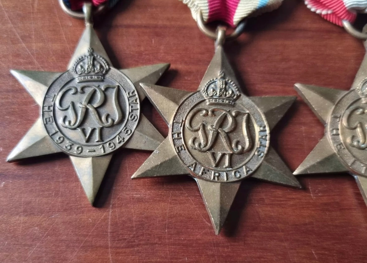 SOLD! WW2 Royal Armoured Corps, North Africa Medal and Ephemera Group to Private William Henry Bartlett (6285992)