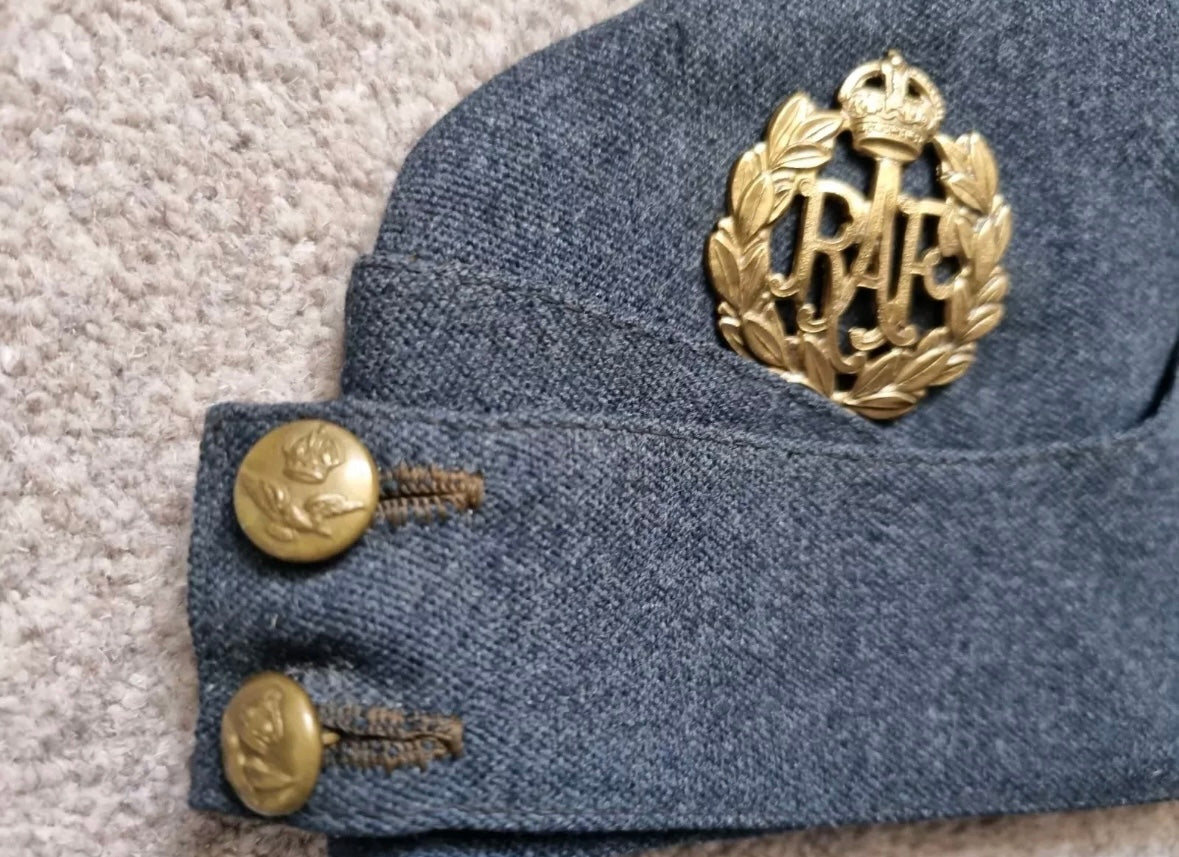 SOLD! Fantastic WW2 RAF Uniform Set to Corporal Arthur Norman Cotton, with Medals.