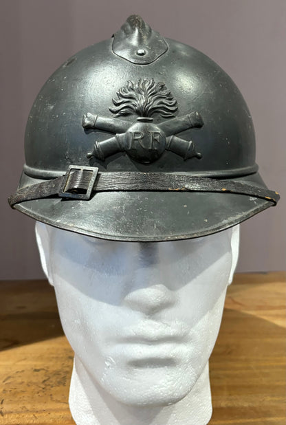 WW1 French Artillery M15 ‘Adrian’ Helmet