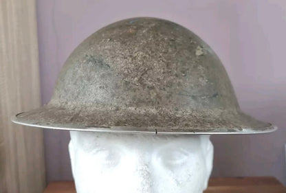 SOLD! WW2 British Army MK2 ‘Brodie’ Helmet, Dated 1940